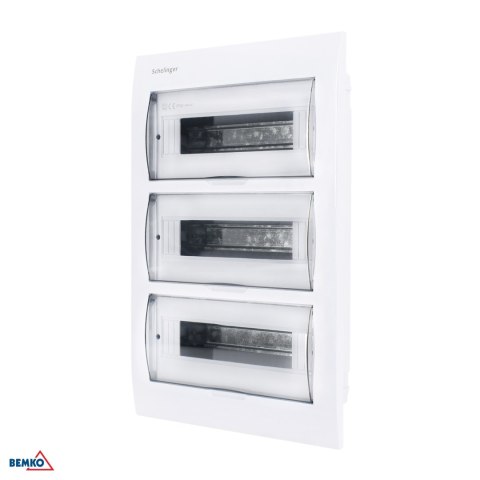 Rozdzielnica podtynkowa IP40 ZACISKI 4N+4PE 1x4P