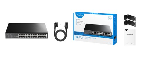 SWITCH FS1024 24-PORTOWY CUDY