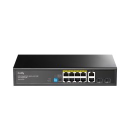 SWITCH POE GS1010PS2 8-PORTOWY SFP CUDY