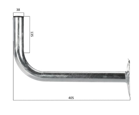 UCHWYT MUROWY UML-38L40/HDG