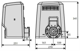 Zestaw BFT ARES ULTRA BT B1000 KIT INT do 1000kg bram przesuwnych