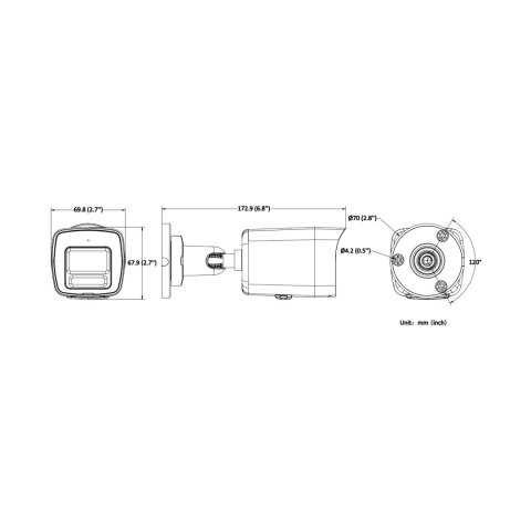 KAMERA IP DS-2CD1067G2H-LIUF/SL(2.8MM) ColorVu - 6 Mpx Hikvision