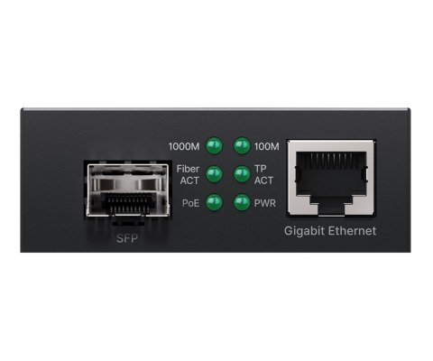 MEDIA KONWERTER SFP PoE+ MC220P CUDY