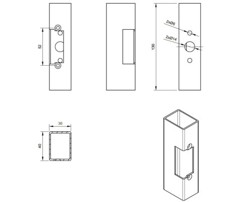 PUSZKA DO ZACZEPÓW ELEKTROMAGNETYCZNYCH OK-Z5 BIRA