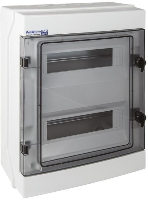 Rozdzielnica hermetyczna modułowa (500V AC, 1000V DC) 2x12 natynkowa (N+PE) IP65 RH-24 ELEKTRO-PLAST