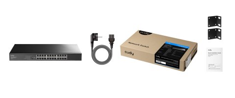 SWITCH GS1024E 24-PORTOWY CUDY