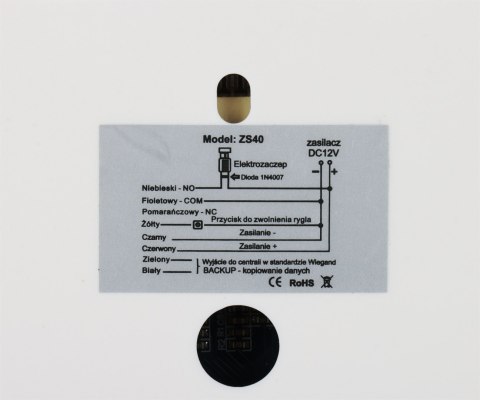 ZAMEK SZYFROWY ZS40W VIDOS