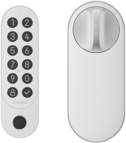 Aqara Smart Lock U200 Kit Biały Inteligentny zamek do drzwi EL-D02DW