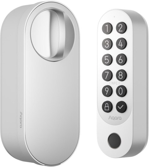 Aqara Smart Lock U200 Kit Biały Inteligentny zamek do drzwi EL-D02DW