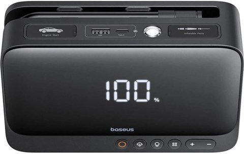 POWERBANK BOOSTER Baseus Super Energy Jump Starter BS-CH013 6000mAh 600A Z LATARKĄ I KOMPRESOREM