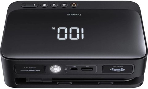 POWERBANK BOOSTER Baseus Super Energy Jump Starter BS-CH013 6000mAh 600A Z LATARKĄ I KOMPRESOREM