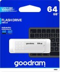 Pendrive Goodram UME2 64GB USB 2.0 Biały