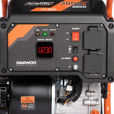 AGREGAT PRĄDOTWÓRCZY INWERTOROWY DAEWOO GDA 3800i 3.8kW