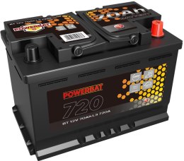 Akumulator AGM samochodowy START-STOP POWERBAT L3 12 V 70 Ah