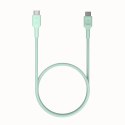 KABEL USB-C / USB-C Greencell PowerStream 120cm PD 100W zielony w oplocie