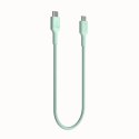 KABEL USB-C / USB-C Greencell PowerStream 120cm PD 100W zielony w oplocie