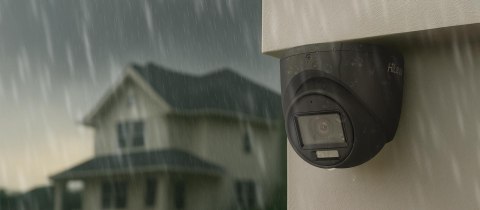 Kamera 4w1 Hilook by Hikvision kopułka 8MP TVI-T8M-20DL Black 2.8mm