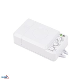 Czujnik Mikrofalowy 120W 360* IP20 prostokątny biały 24VDC