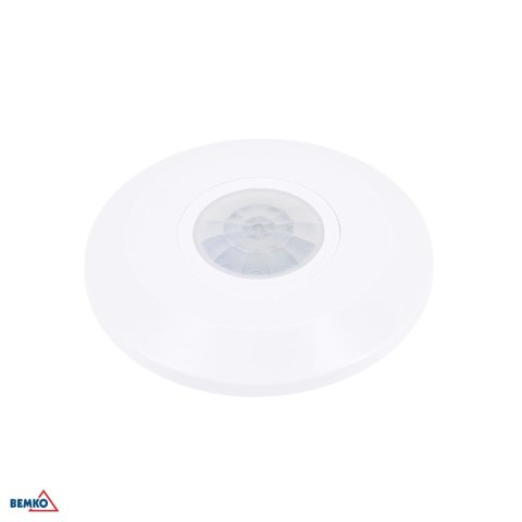 Czujnik ruchu PIR 800W 360* biały