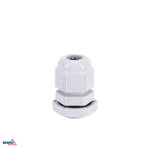 Dławnica kablowa szaraPG-9 (opk. 100szt.)