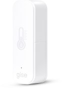 GISE Smart Czujnik temperatury i wilgotności Wi-Fi Biały | Tuya | GTHS-WF-01-W