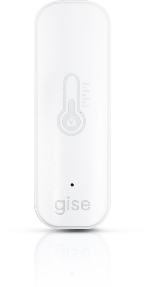 GISE Smart Czujnik temperatury i wilgotności Wi-Fi Biały | Tuya | GTHS-WF-01-W