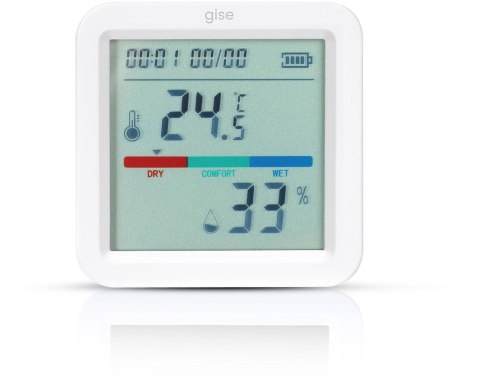 GISE Smart Czujnik temperatury i wilgotności Wi-Fi | Tuya | GTHS-WF-02