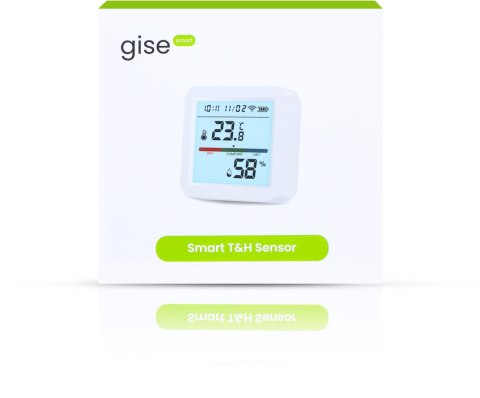 GISE Smart Czujnik temperatury i wilgotności Wi-Fi | Tuya | GTHS-WF-02