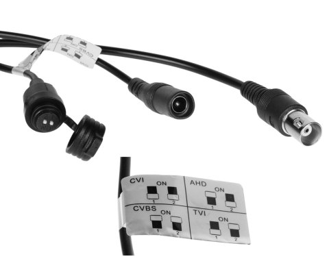 KAMERA AHD, HD-CVI, HD-TVI, PAL HAC-HFW1500RM-IL-A-0280B-S3-DIP - 5 Mpx 2.8 mm Smart Dual Light DAHUA