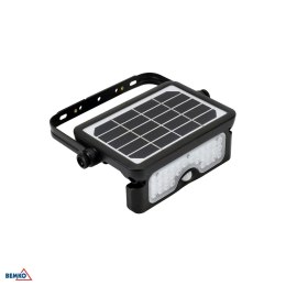 Naświetlacz SOLARNY LED SOLEN 5W 500LM 4000K IP65 czarny cz. pir