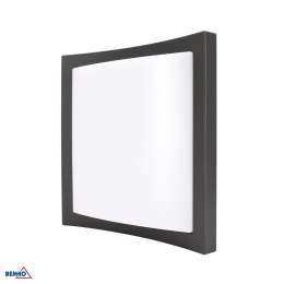 Oprawa elewacyjna VALANT 20W 3000K 1400LM IP65 243X243X73MM plafon grafit