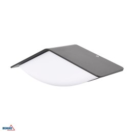 Oprawa elewacyjna VALANT 8W 3000K 560LM IP65 233X80X90MM Kinkiet grafit