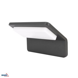 Oprawa elewacyjna VALANT 9W 3000K 650LM IP65 120X80MM grafit