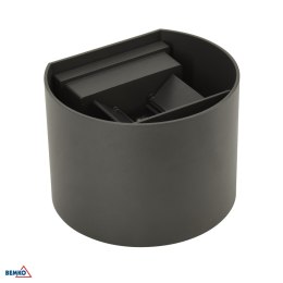 Oprawa elewacyjna VALIT 12W 4000K 1100LM IP65 100X110X130 owalna grafit