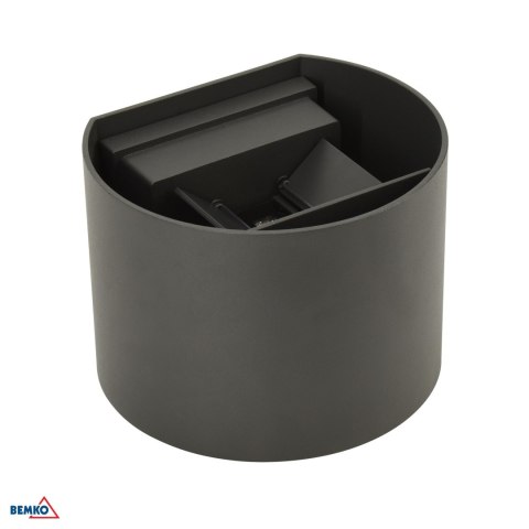 Oprawa elewacyjna VALIT 12W 4000K 1100LM IP65 100X110X130 owalna grafit