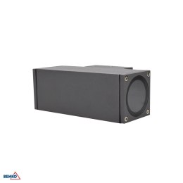 Oprawa elewacyjna VALIT 2xGU10 IP65 160X60X88 Kinkiet grafit