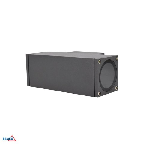 Oprawa elewacyjna VALIT 2xGU10 IP65 160X60X88 Kinkiet grafit