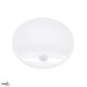 Plafoniera LED TAWAN 10W 4000K 940LM IP44 cz. pir