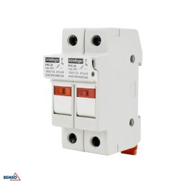 Podstawa bezpiecznikowa 2-POLOWA Z KONTROLKA SCHELINGER