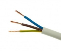 Przewód elektryczny giętki linka H05VV-F OWY 3x2,5mm2 300/500V ELEKTROKABEL 1m