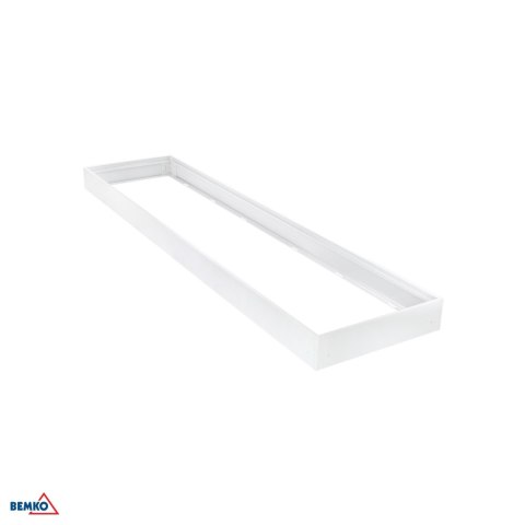 Ramka montażowa do panelu LED 120x30 biała ECO WYS. 68MM