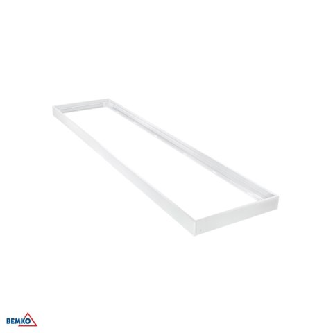 Ramka montażowa do panelu LED 30x120 biała ECO