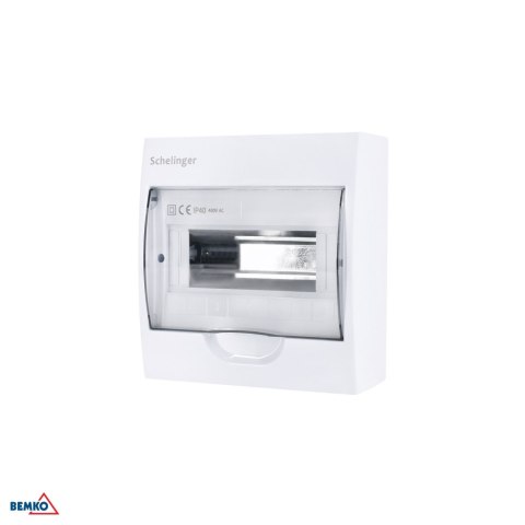 Rozdzielnica natynkowa IP40 ZACISKI 8N+8PE 1x8P