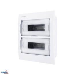 Rozdzielnica podtynkowa IP40 ZACISKI 24N+24PE 2x12P