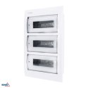 Rozdzielnica podtynkowa IP40 ZACISKI 36N+36PE 3x12P