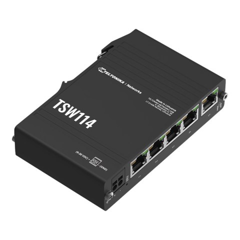 SWITCH PRZEMYSŁOWY TSW114 5-PORTOWY Teltonika