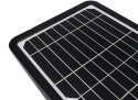 Solarna Oprawa uliczna LED SOLGER 15W 1600LM 4000K IP65 czarna cz. pir