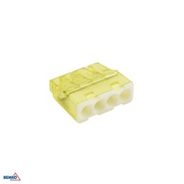 Szybkozłączka kompakt 0.5-2.5mm2 x 4 -100 szt.