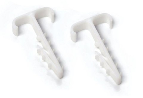 UCHWYT DO PRZEWODÓW PŁASKICH, PODWÓJNY UWT-1 (100szt.)