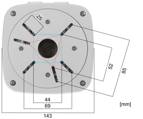 UCHWYT KAMERY BCS-ATU-B BCS
